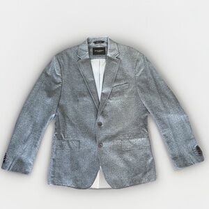Banana Republic Men’s Tailored Fit Blazer — Gray, Size 40S